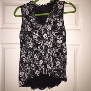J Crew Cute & feminine high low blouse